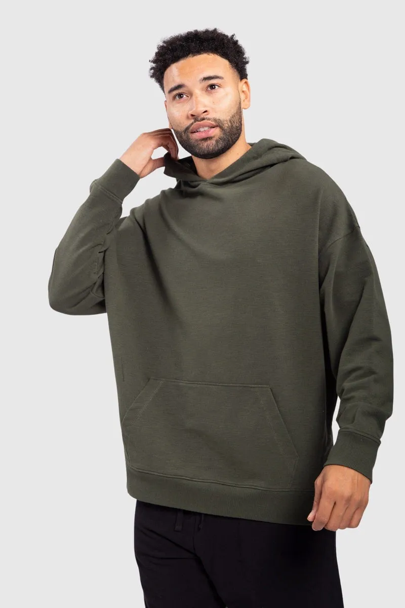 Hoodie Sweatshirt with Side Split