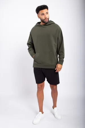 Hoodie Sweatshirt with Side Split