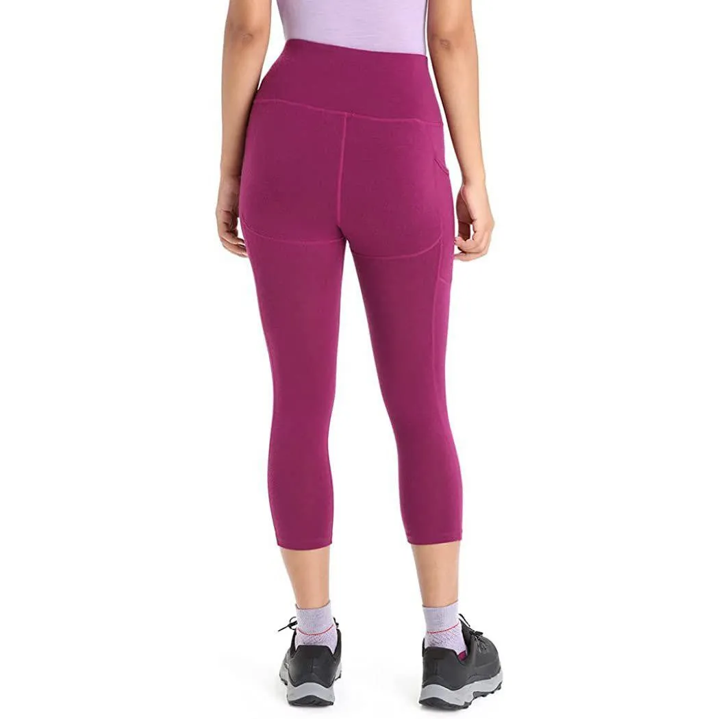 Icebreaker Merino Women's Fastray High Rise Cropped 3/4 Tights