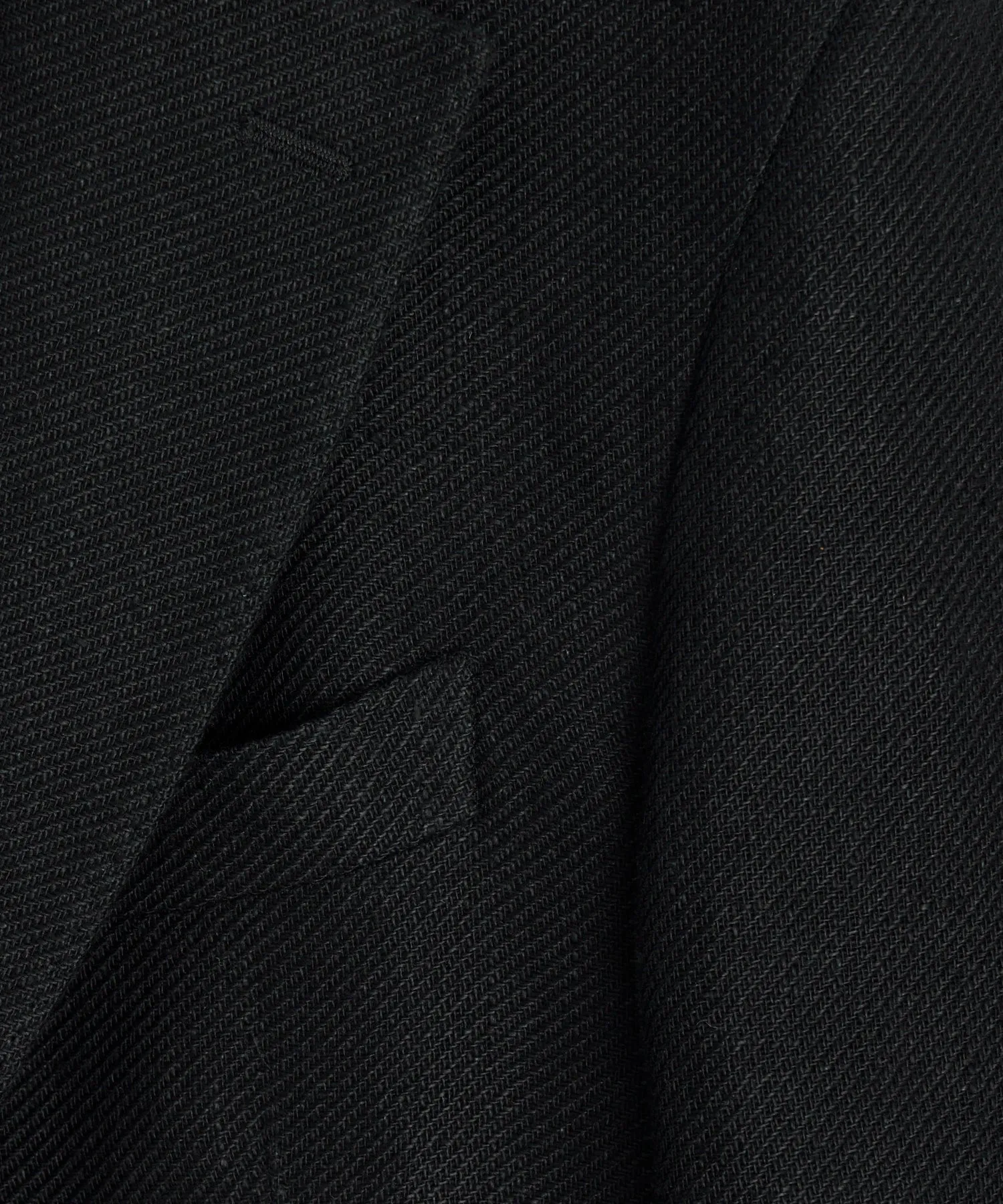 Italian Linen Sport Coat in Black