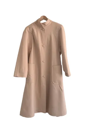 Jobis 100% Wool Coat Pale Pink Size M/L