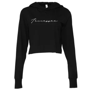 Ladies Signature Crop Long Sleeve T-Hoodie