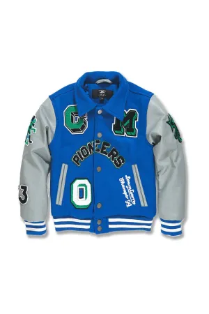 Legacy Edition Boys Varsity Jacket (Royal) - 91650BRYL