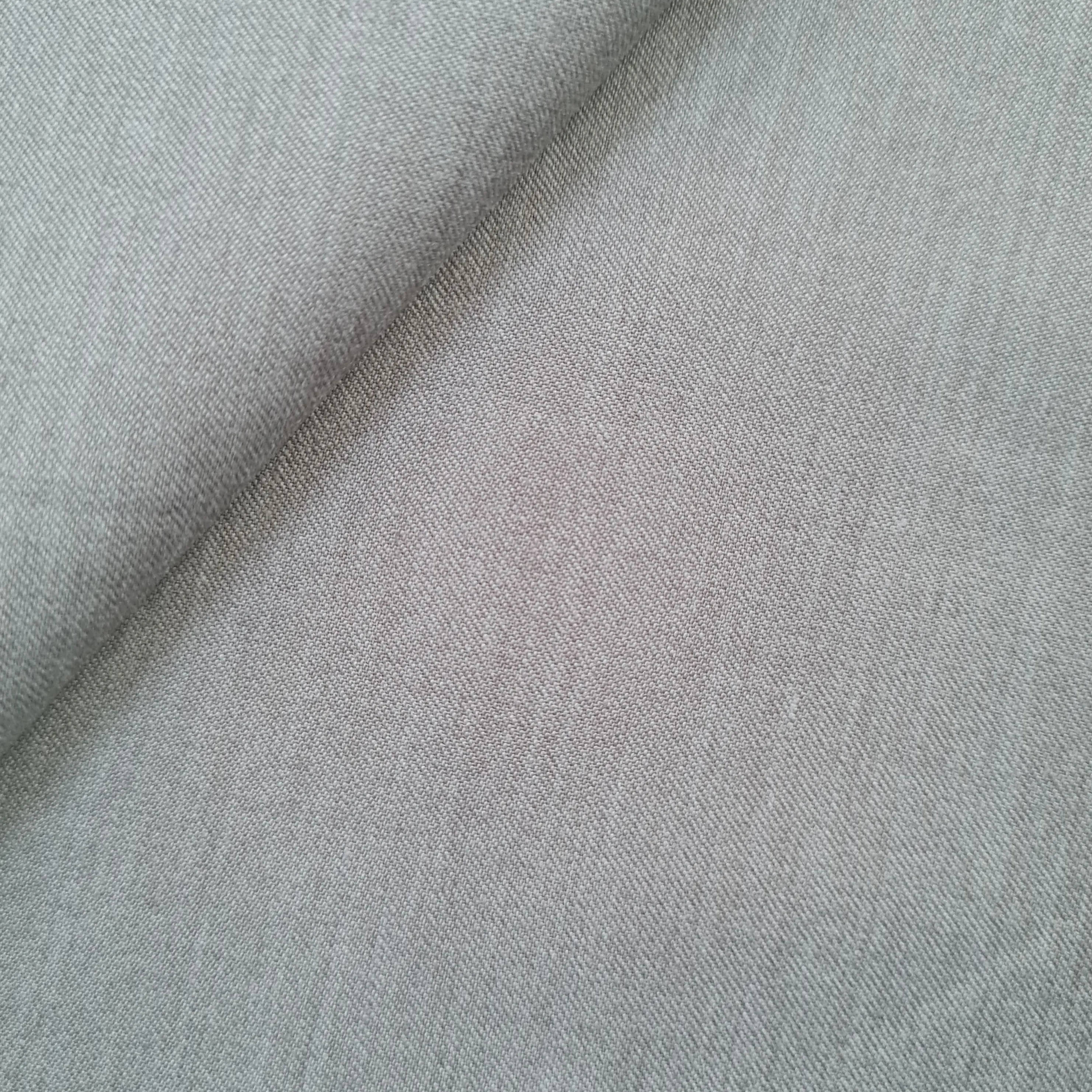 Light Grey Solid Premium Zupi Suiting Fabric 17964