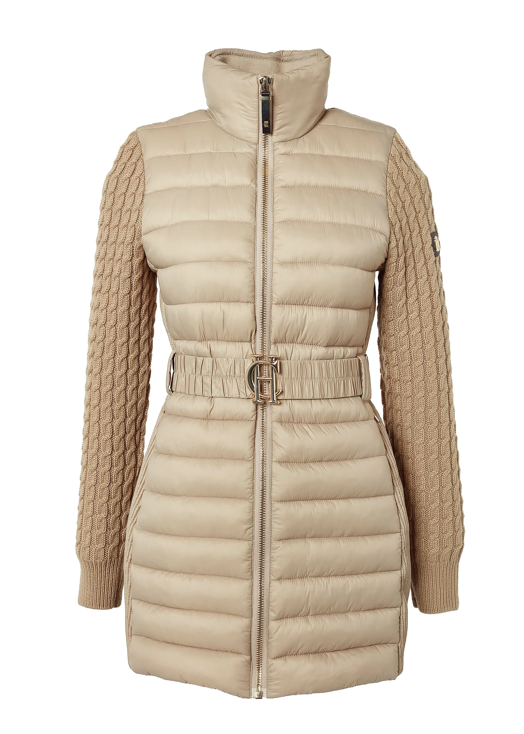 Linfold Hybrid Coat (Champagne)