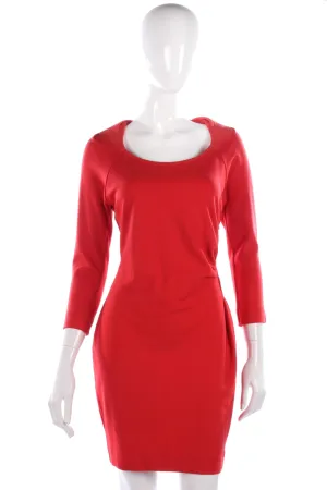 L.K.Bennet red dress size 14