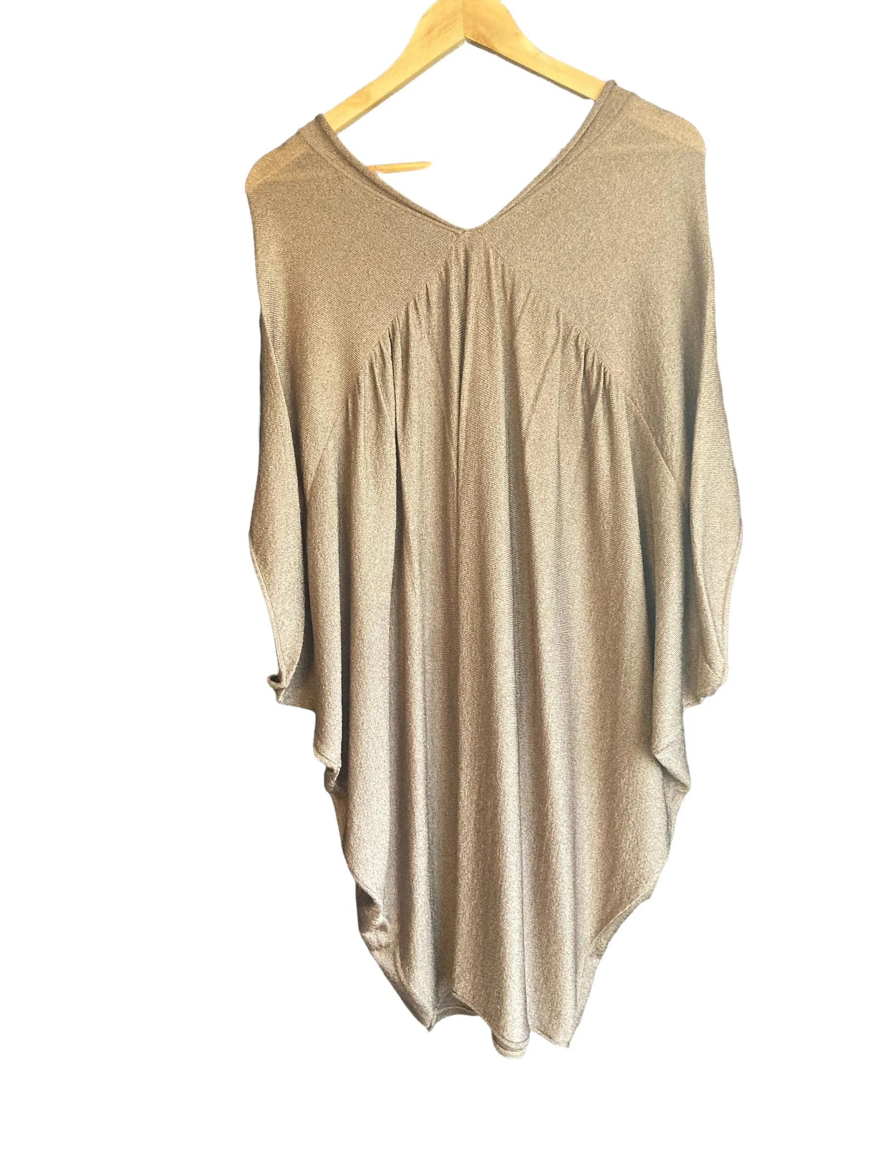 Malene Birger Bronze Batwinged Dress UK Size Small