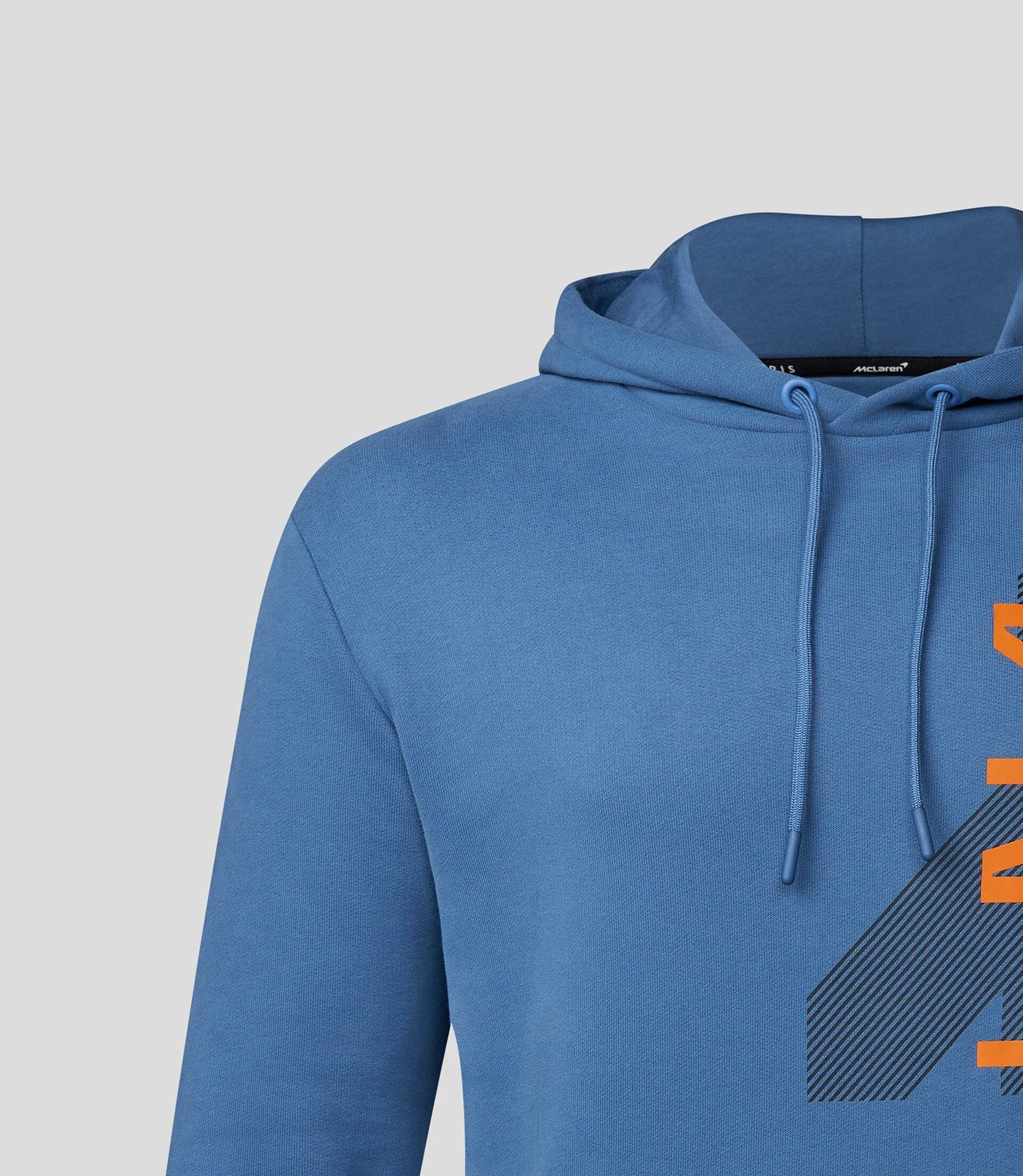 McLaren F1 Lando Norris Core Essential Hoodie- Anthracite/Blue