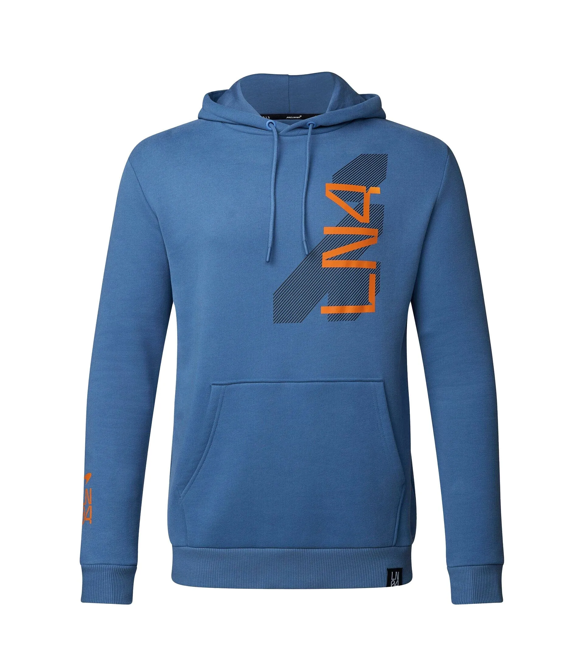 McLaren F1 Lando Norris Core Essential Hoodie- Anthracite/Blue