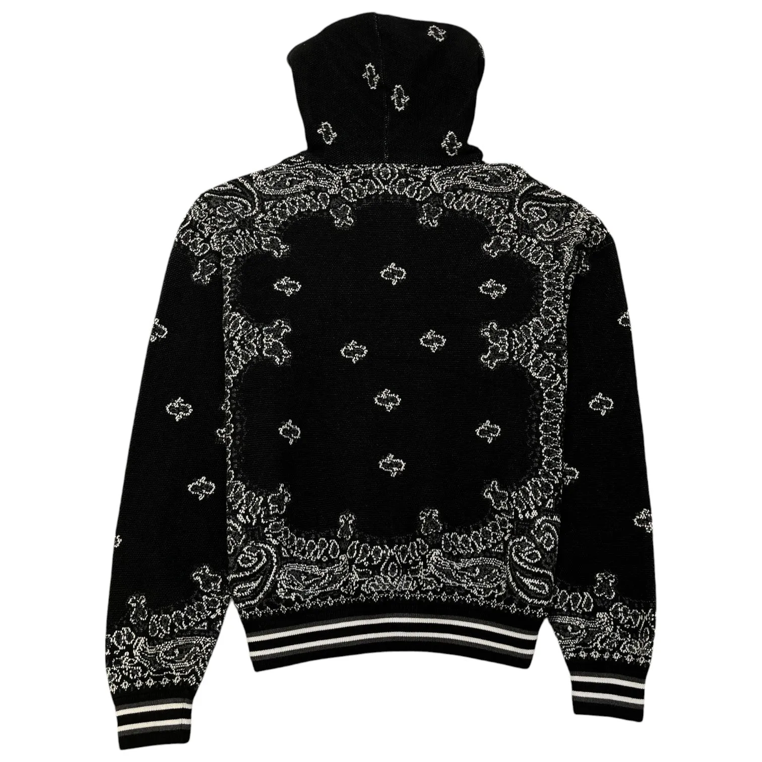 Men's Bandana Logo Hoodie Black Size XL