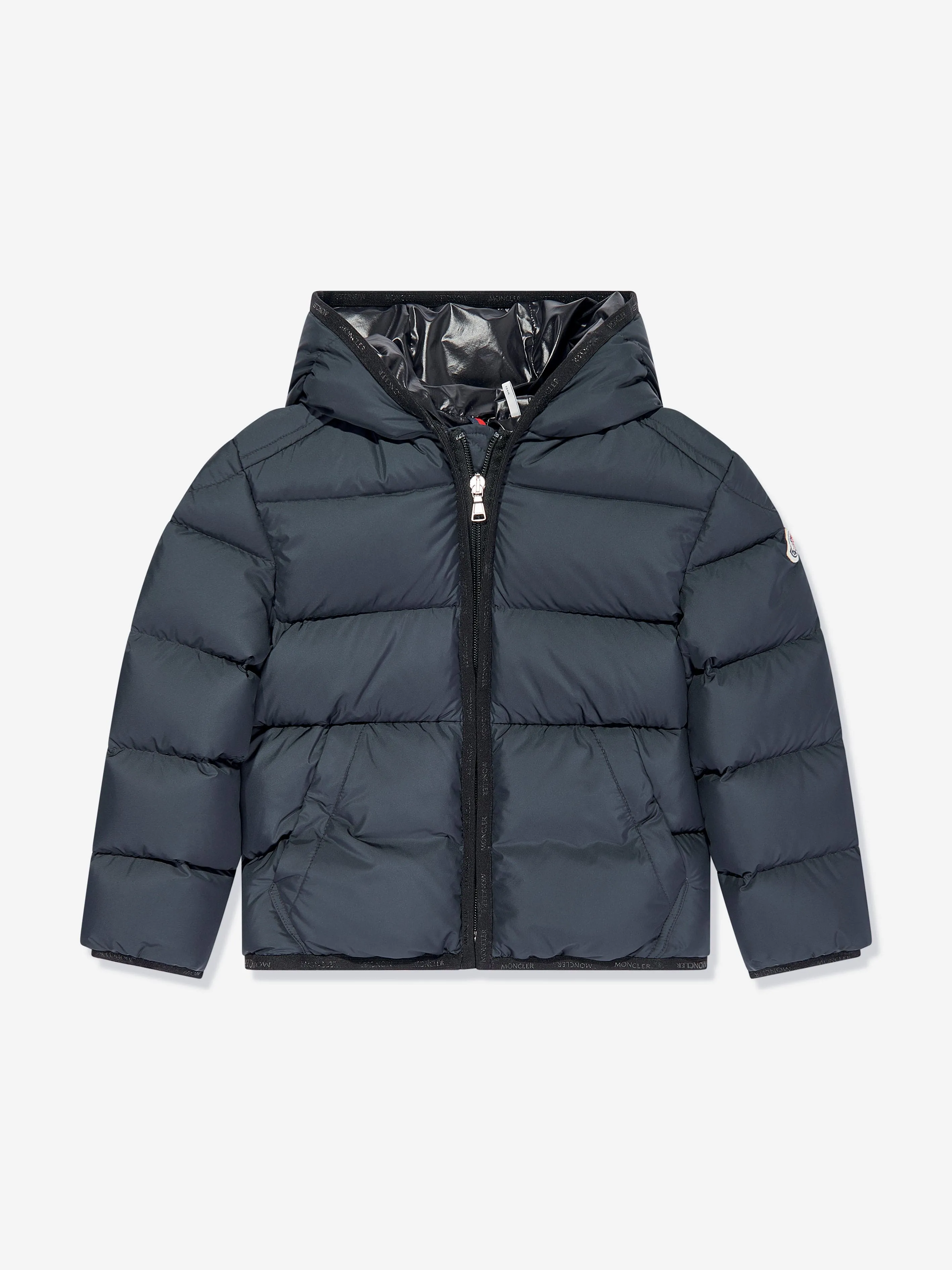 Moncler Enfant Boys Down Padded Mattan Jacket in Navy