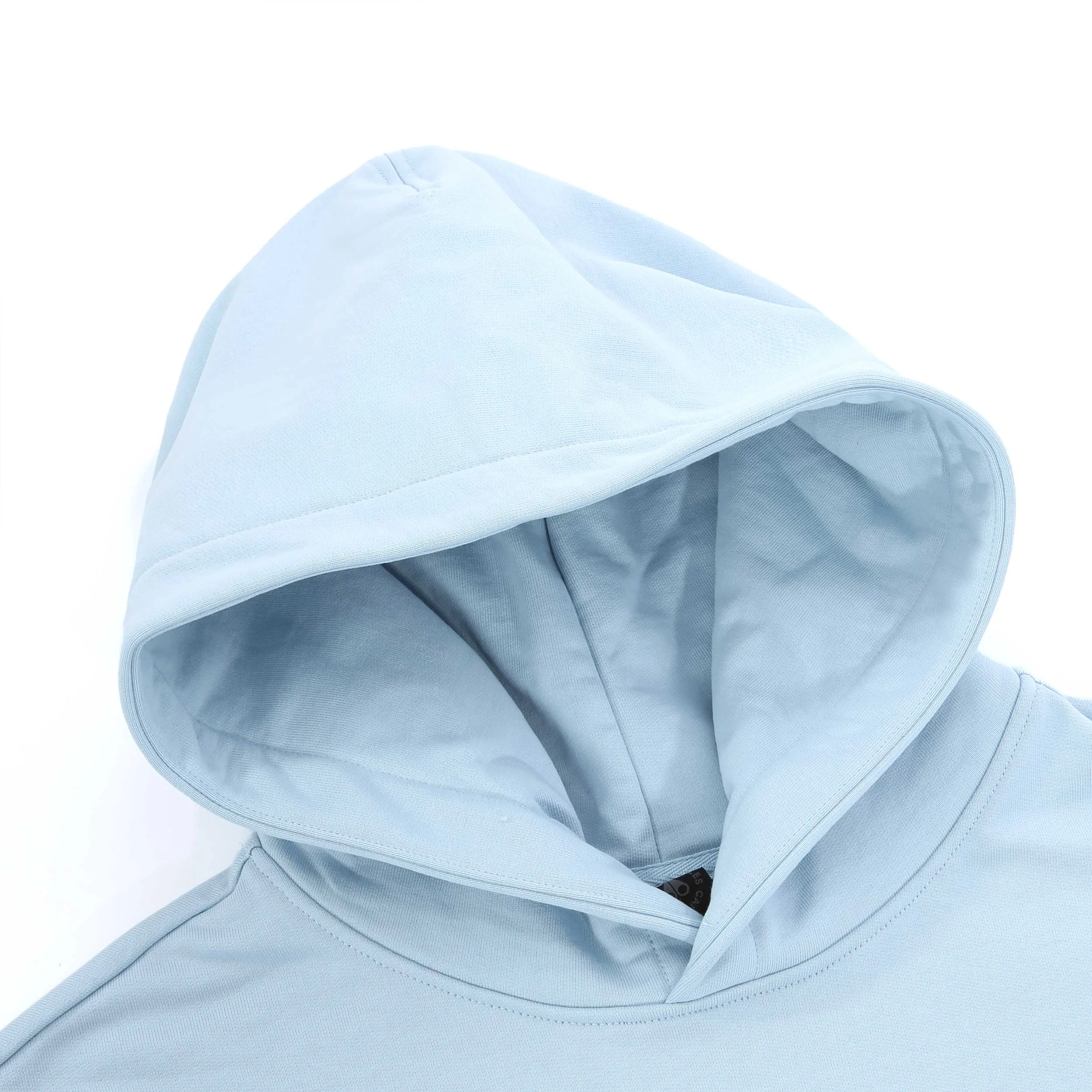 Moose Knuckles Serge Hoodie Sweat Top in Sky Blue