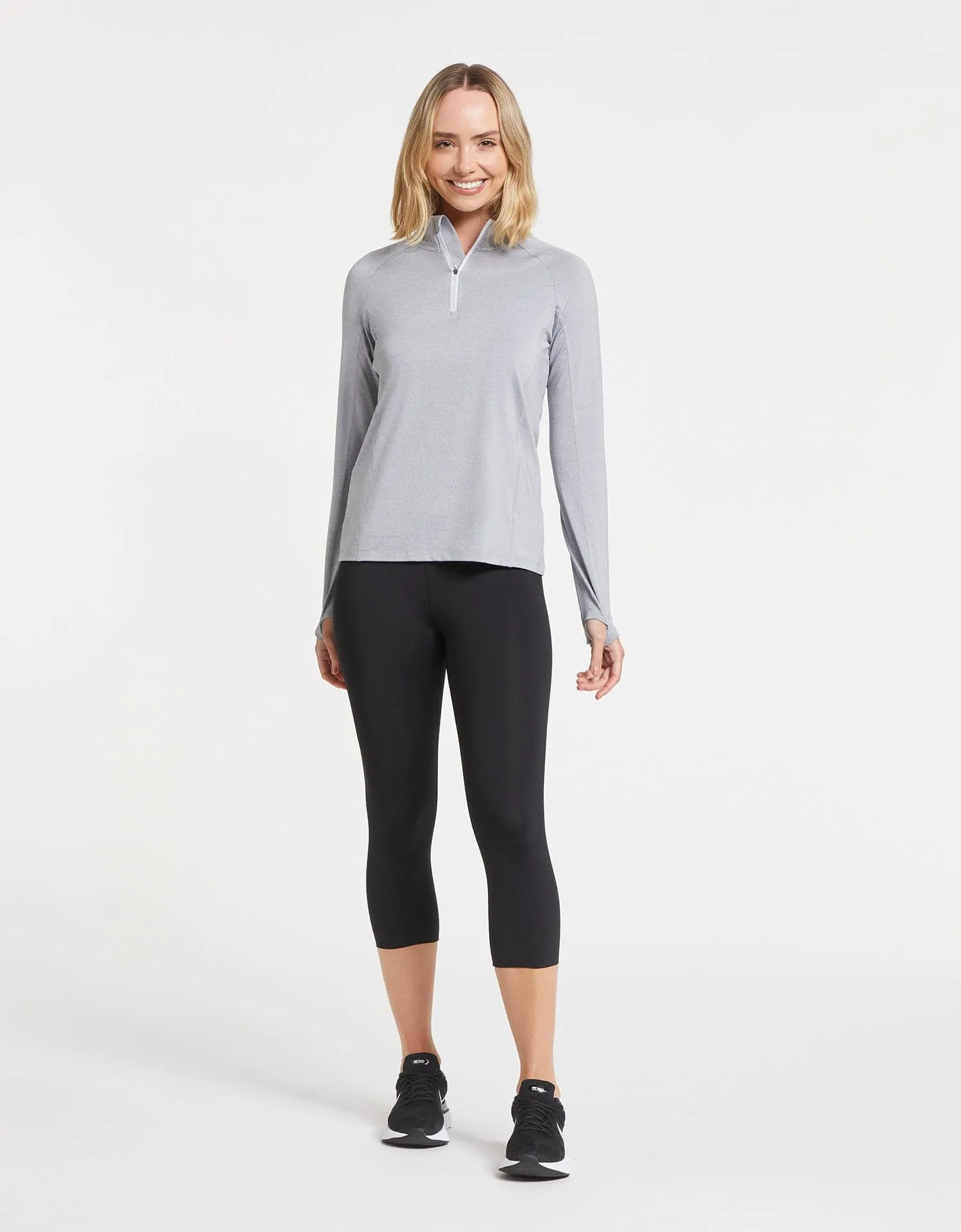 On The Move Essential Capri Leggings UPF 50  Luxe Performance Collection