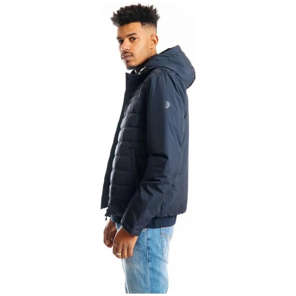 People Of Shibuya Sumptuous Blue Hooded Technical Jacket