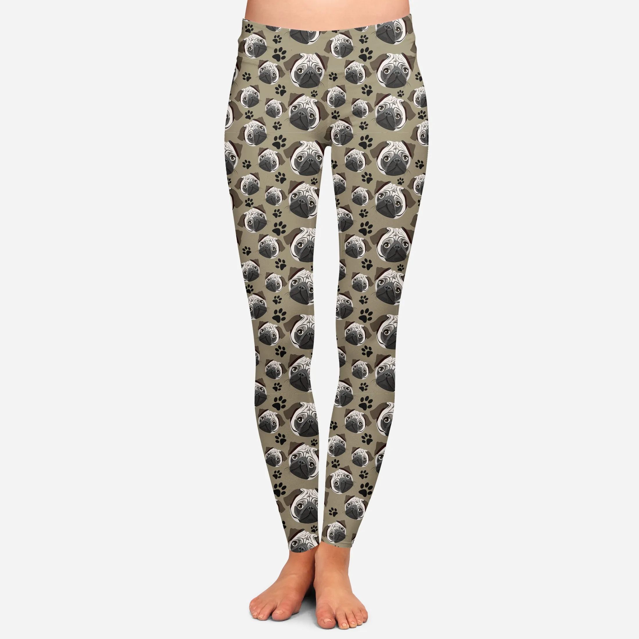 Pug Life FUNDRAISER - High-quality Handcrafted Vibrant Leggings