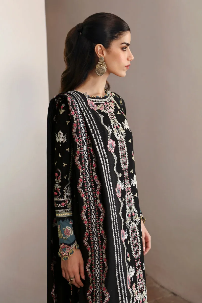 Qalamkar Qlinekari Fall/Winter Linen – LM-02 RIA