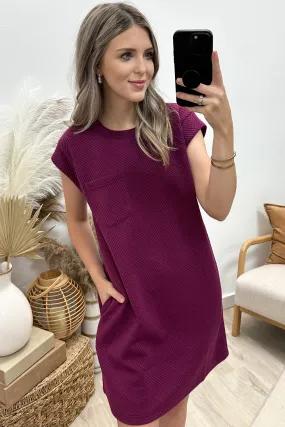 "All You Need" Dress (Plum)