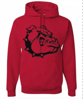 RCS Hoodie #5 - Classic Bulldog Face