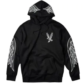 REASON Fly Higher Rhinestone Hoodie