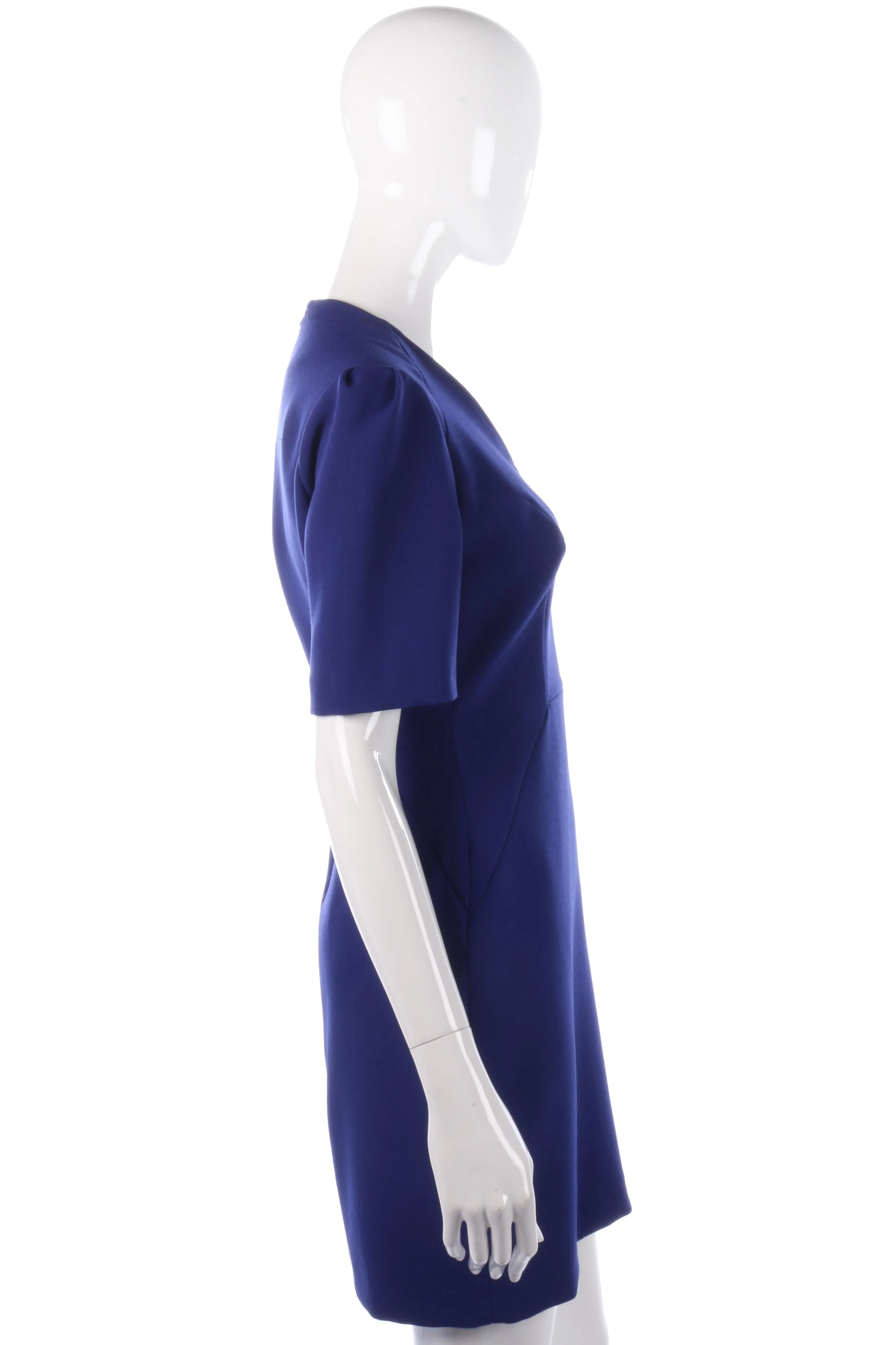 Reiss blue bodycon dress size 10