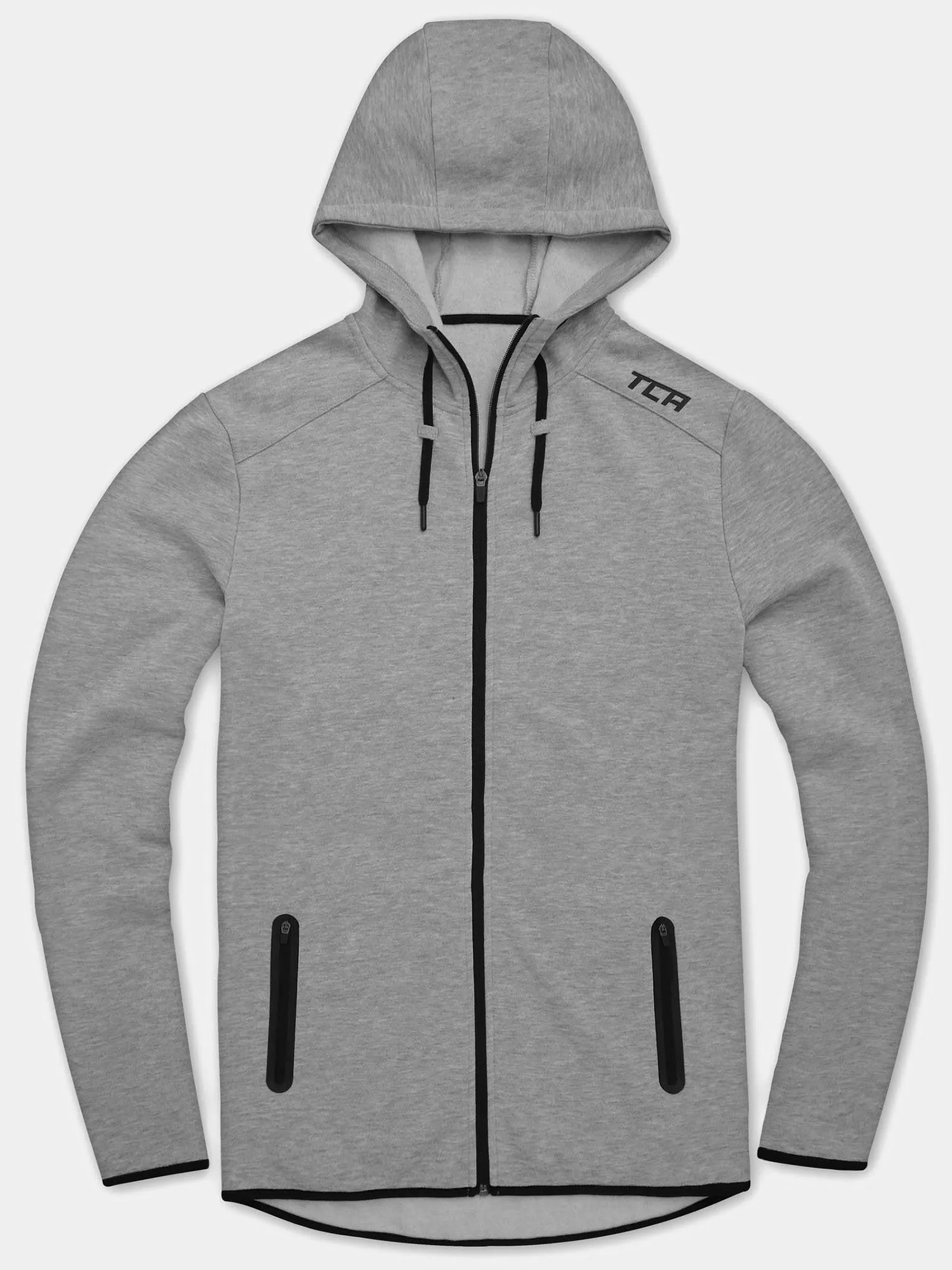 Revolution Tech Gym Running Hoodie For Men With Zip Pockets