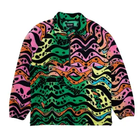 Ripple Brushed Fleece Half Zip Jacket (Multi)