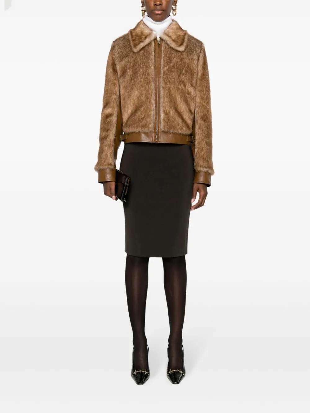 Saint Laurent  Skirts Brown