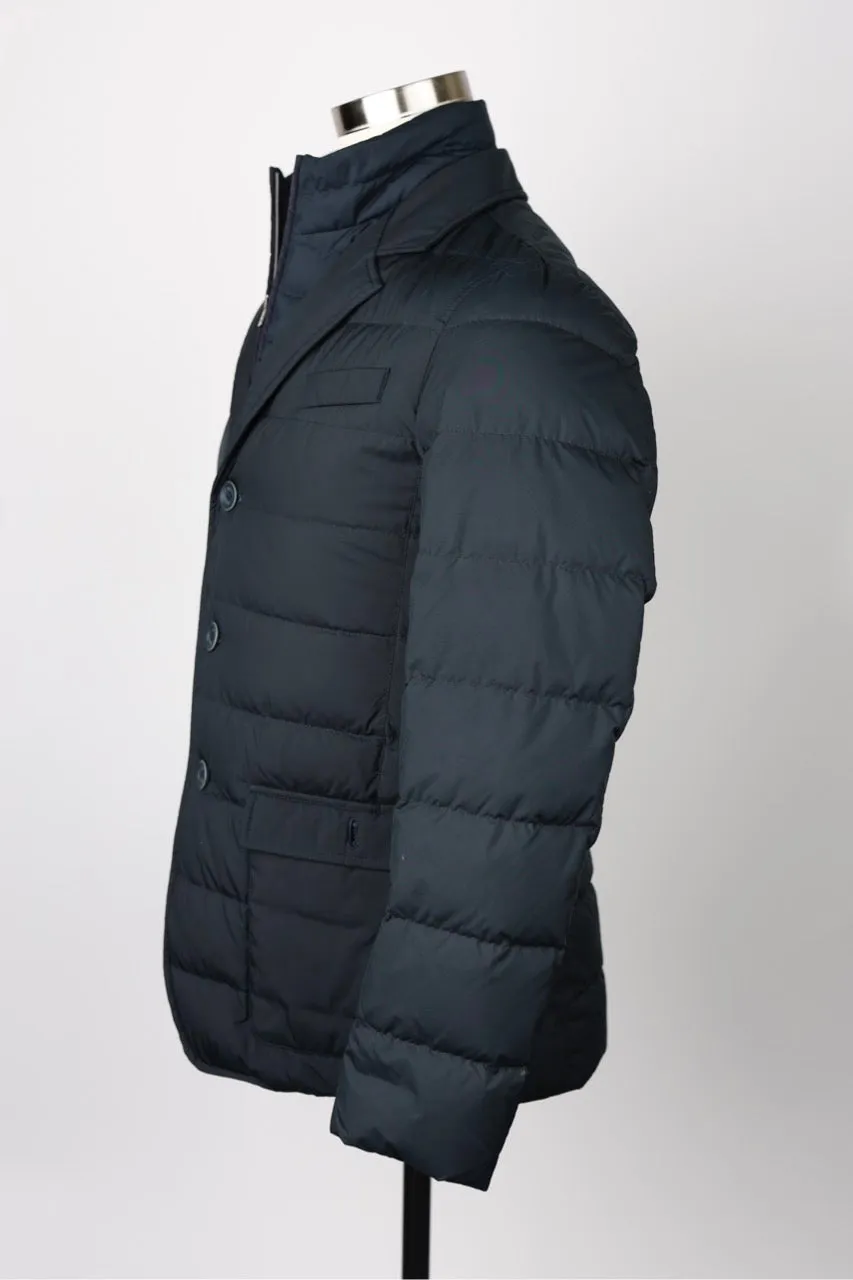 Short Puffer With Insert Jacket