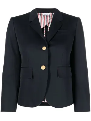 single-breasted blazer