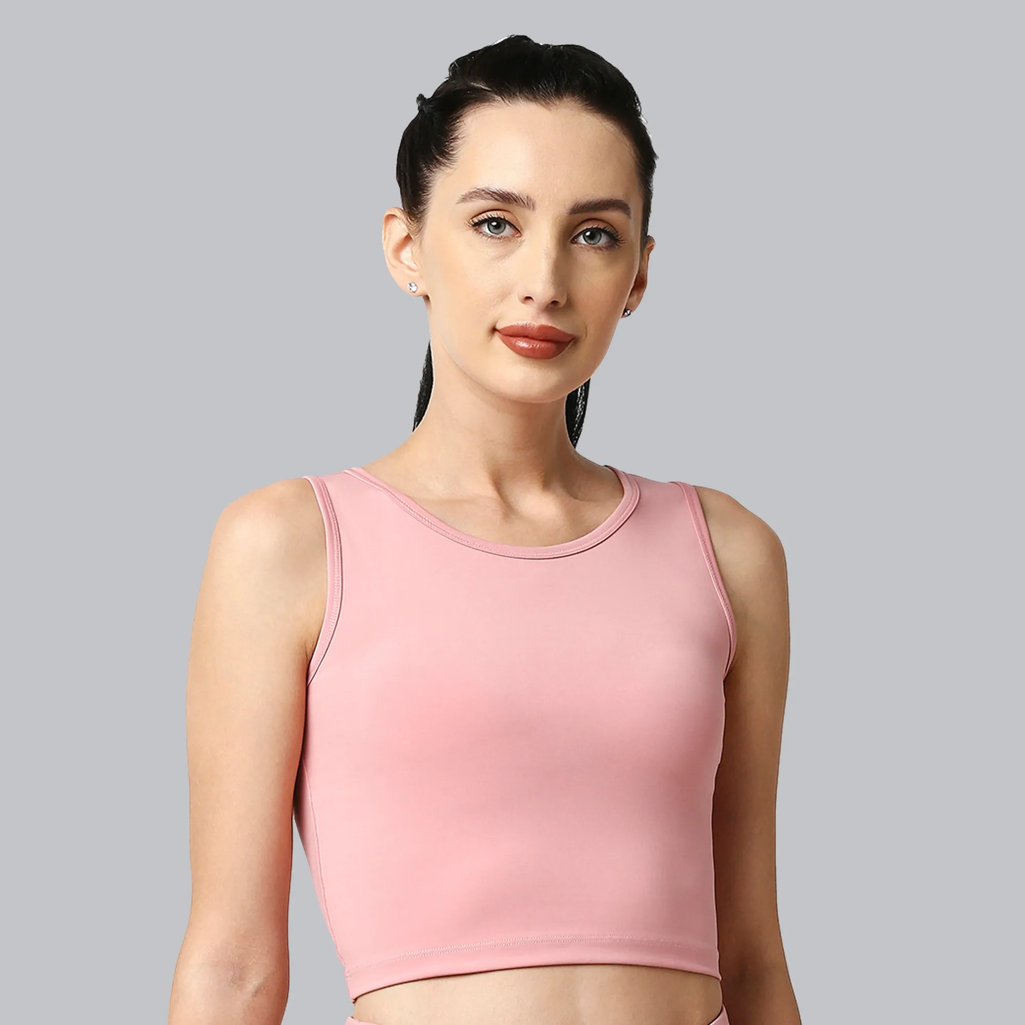 Sleeveless Sports Crop Top AT-5