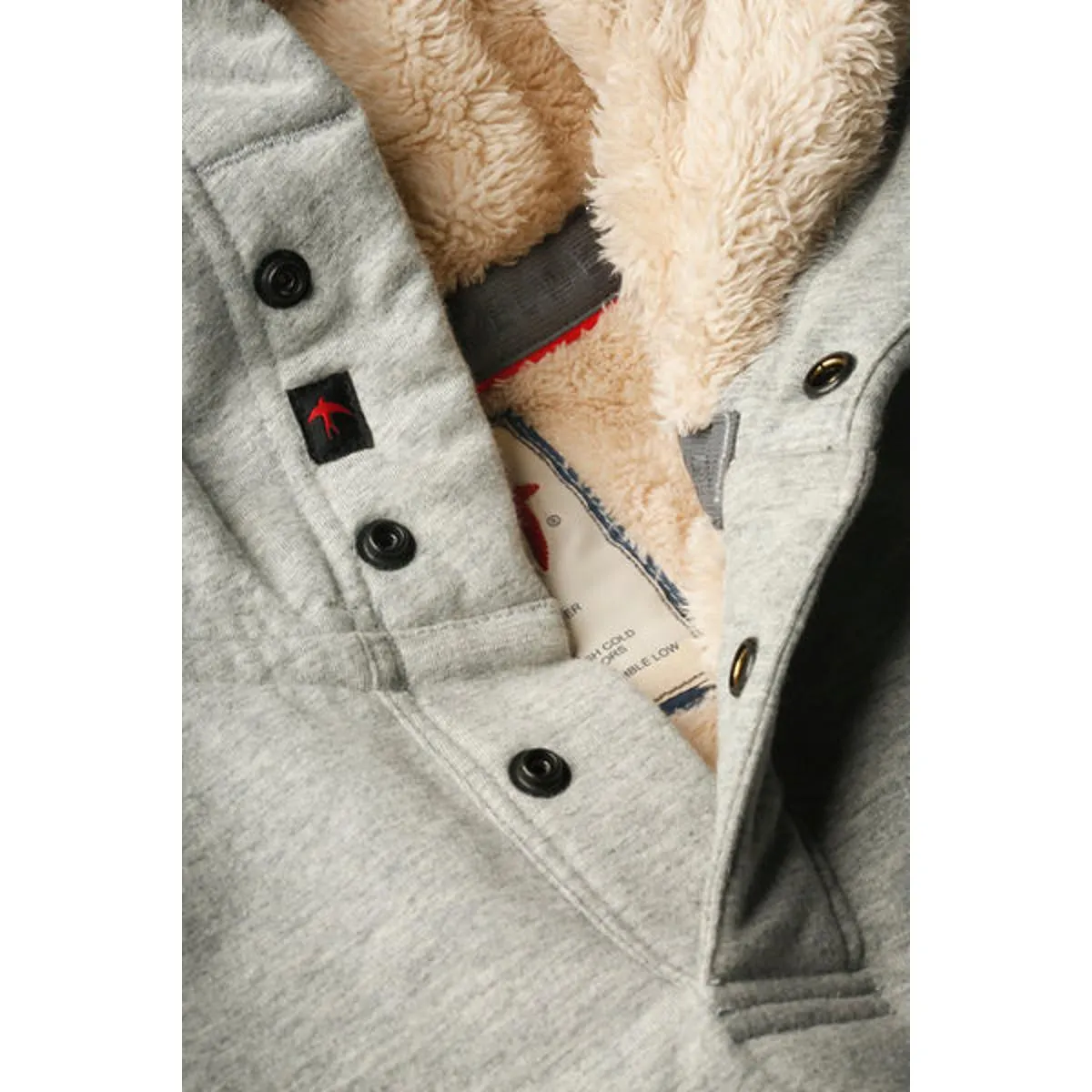 Superfleece Hoodie Lt Grey