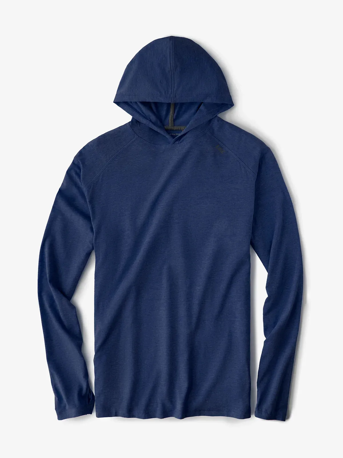 tasc Performance Men's Carrollton Lightweight Hoodie in Classic Navy Heather