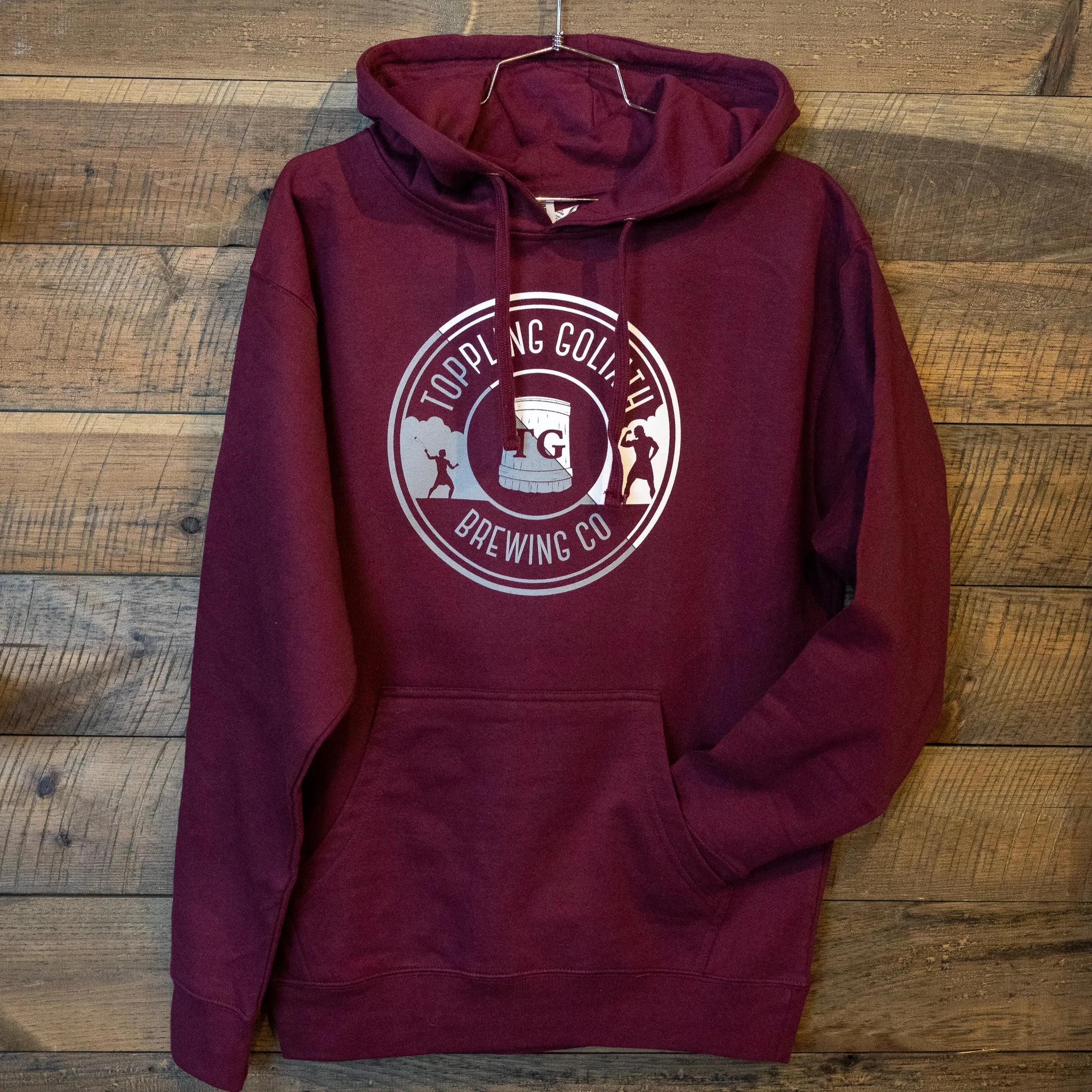 TG Logo Hoodie-Maroon