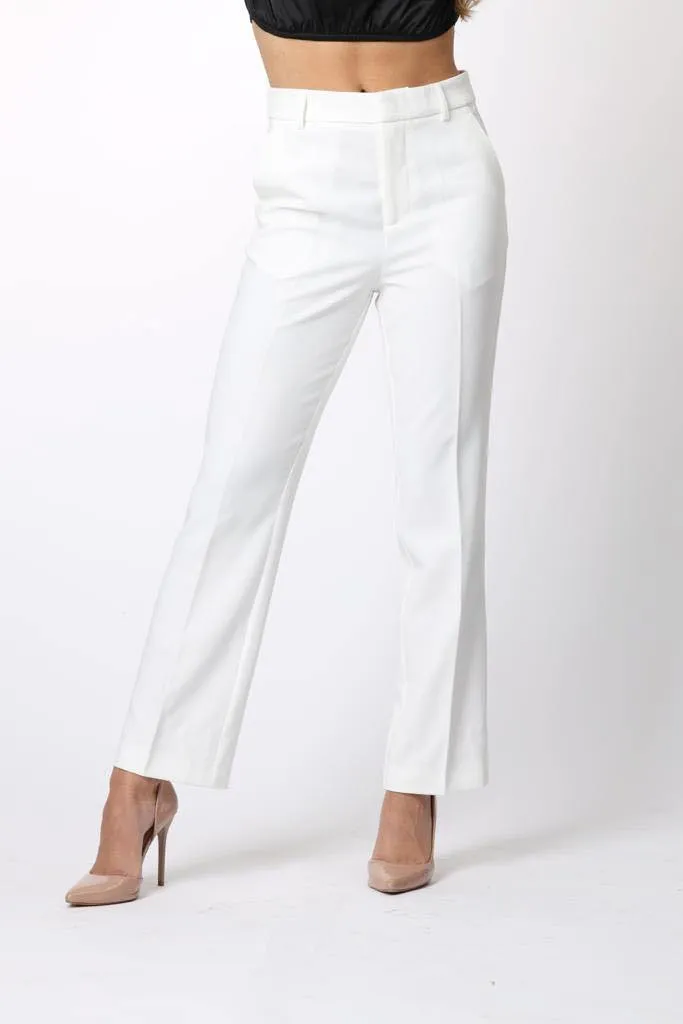 The Power Suit Trousers in White