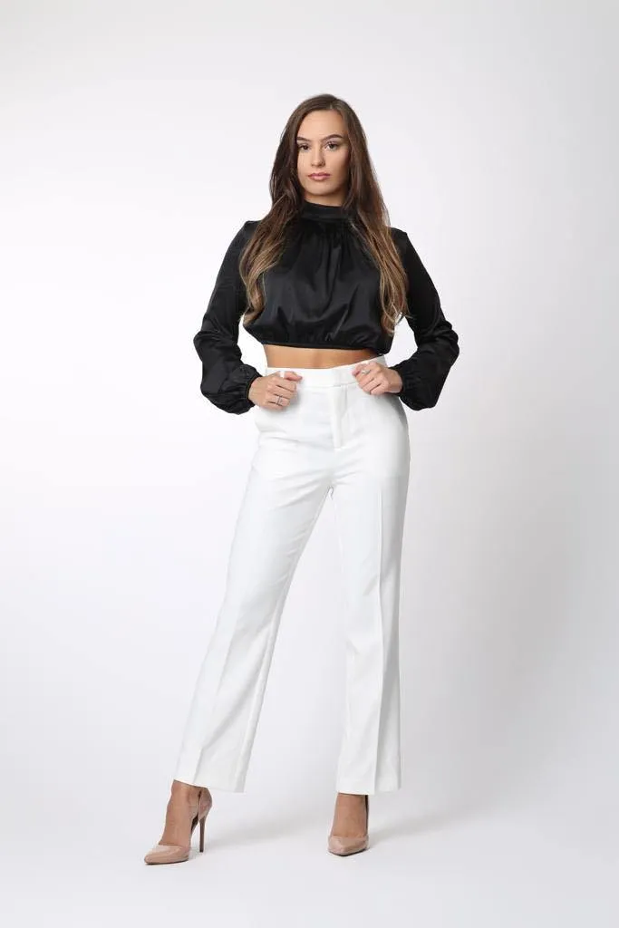 The Power Suit Trousers in White