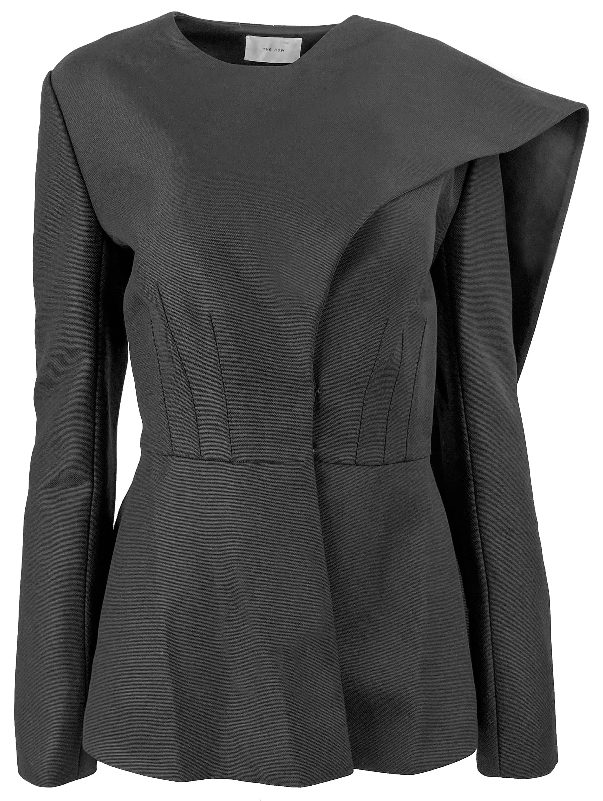 The Row Faye Jacket in Black