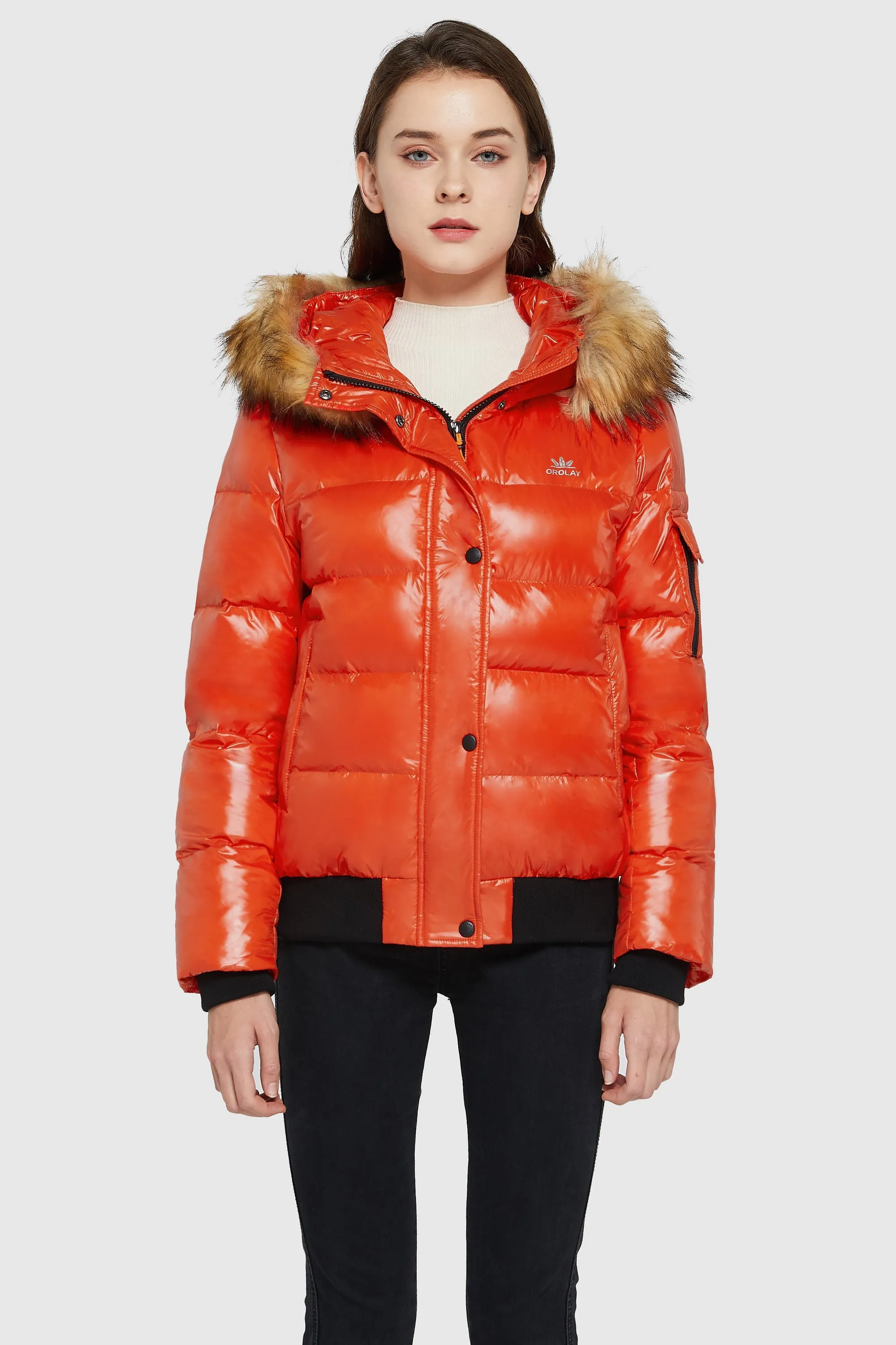 Thickened Winter Shiny Puffer Jacket