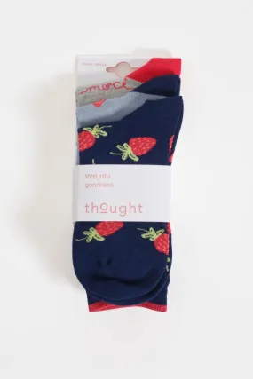 Thought Thank You Bamboo Gift Box of 3 Socks