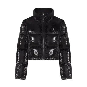 Trapstar Women's Irongate Puffer Jacket - Shiny Black