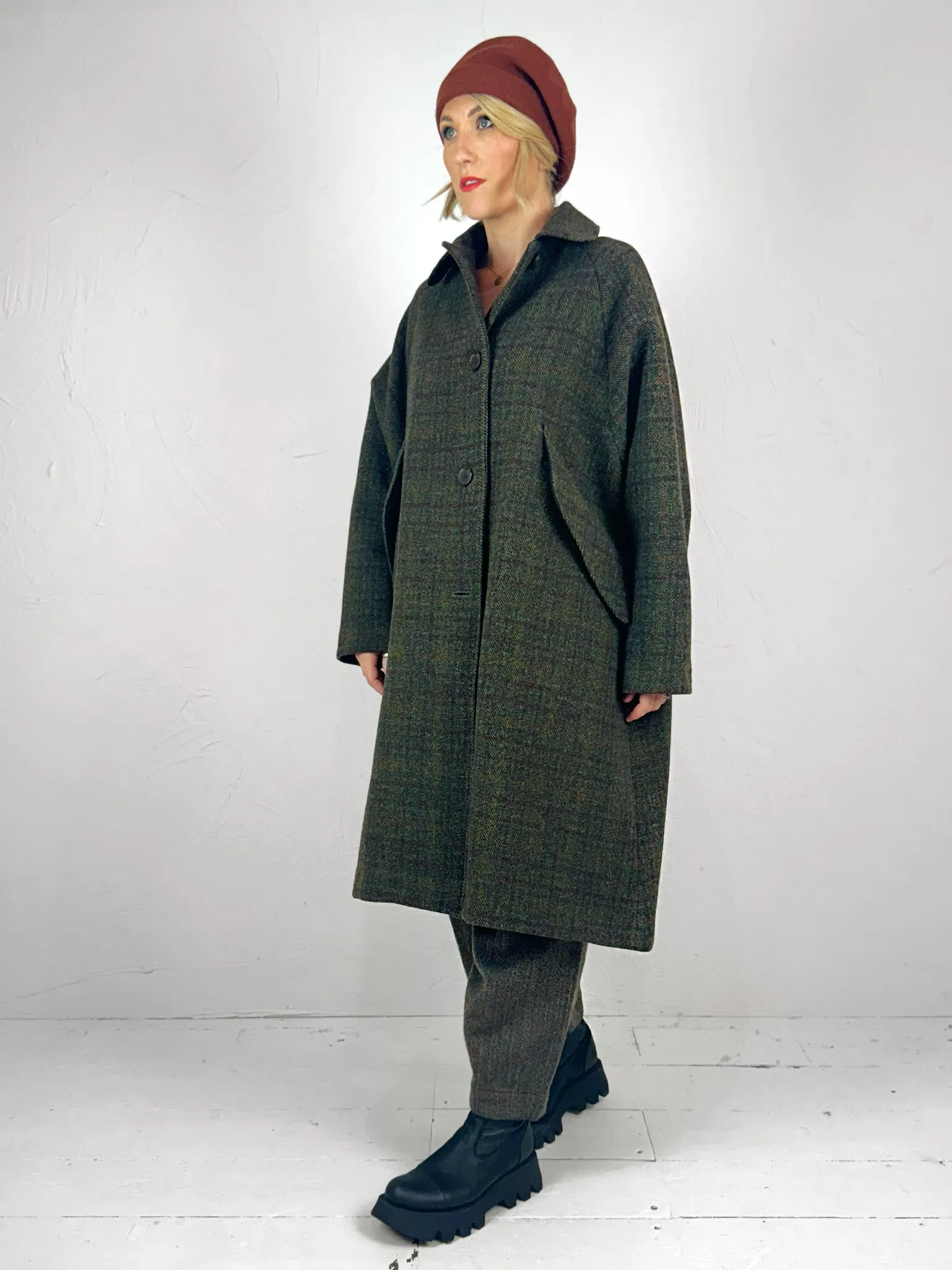 Umma Wool Tweed Coat