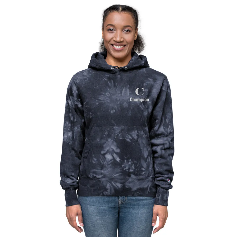 Unisex Champion tie-dye hoodie