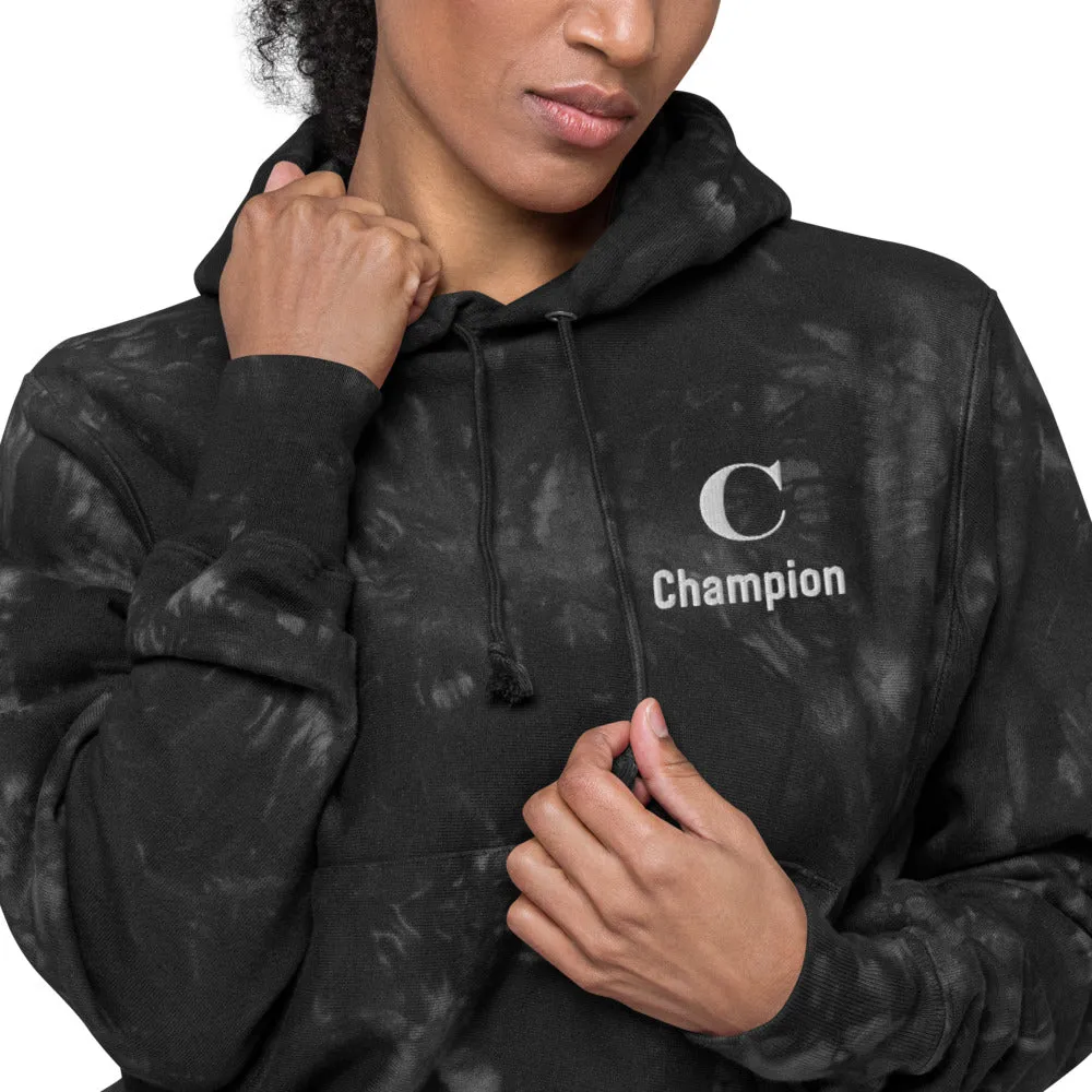 Unisex Champion tie-dye hoodie