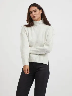 Vimelia High Neck Jumper (Grey)