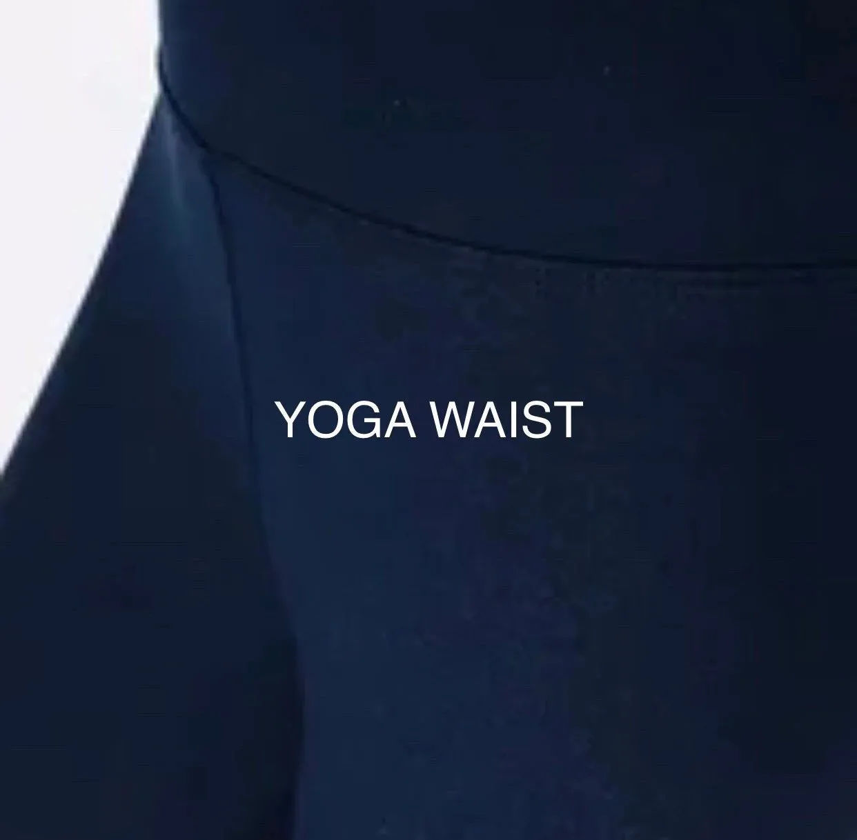 Women Navy Blue Capri Leggings, Soft YogaPants, Sizes OS/TC/TC2, Yoga Waist, Exclusive Leggings