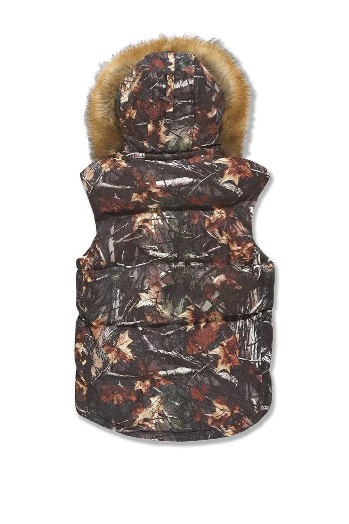 Yukon Fur Lined Puffer Vest (Real Tree) - 9377VCRT