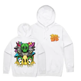 Zeds Dead - Alien - White Pullover Hoodie